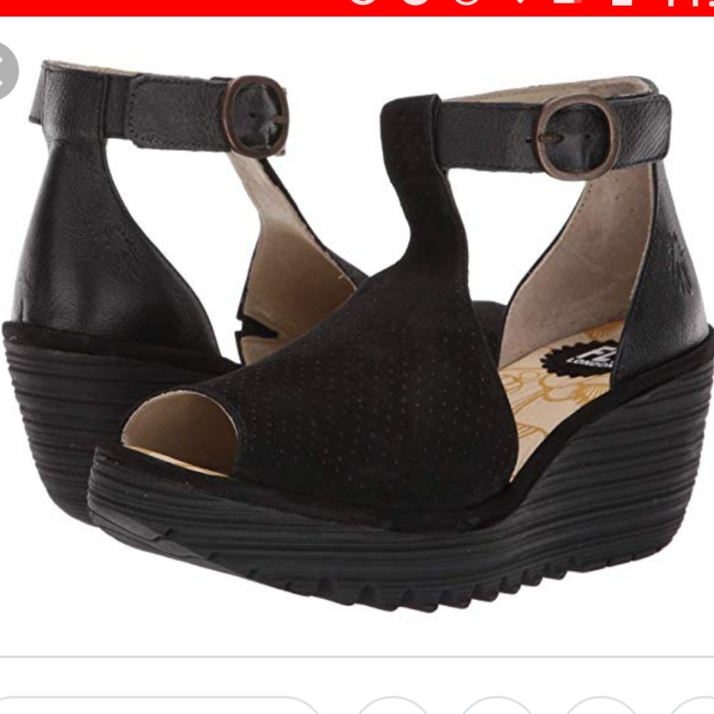 FLY London YALL962FLY Wedge Sandals